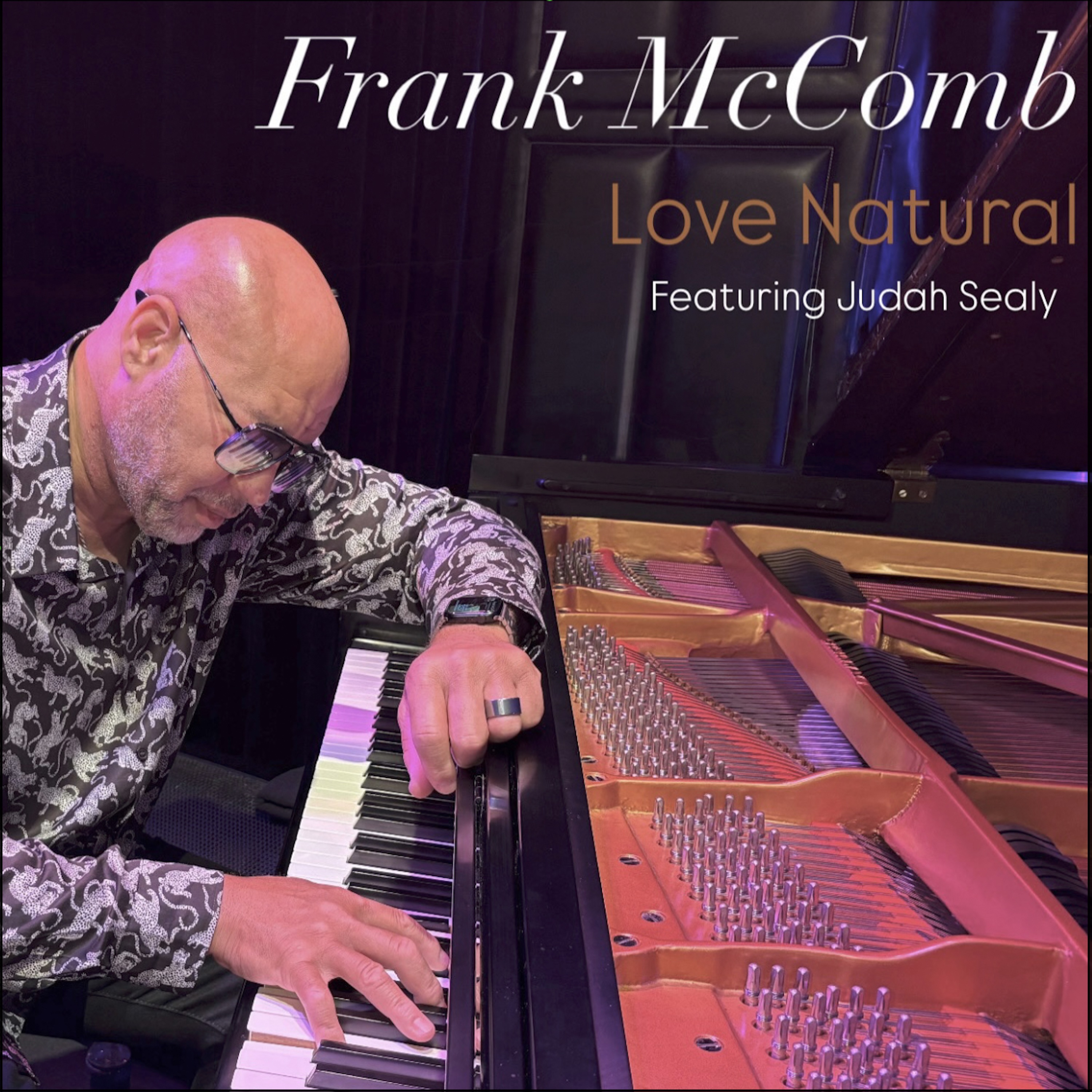 Cover art for Frank McComb's instrumental single "Love Natural," featuring Judah Sealy.