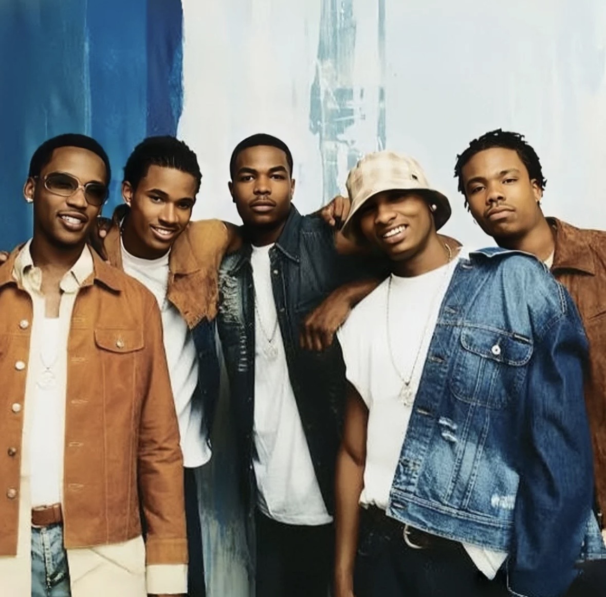 Kevontay Jackson with his R&B group 3rd Storee.
