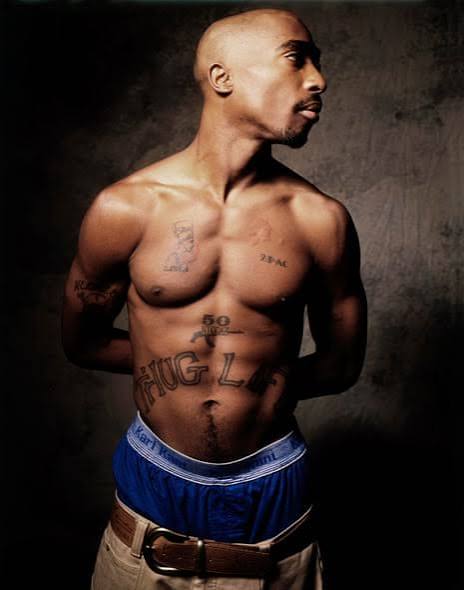 Portrait of Tupac Shakur