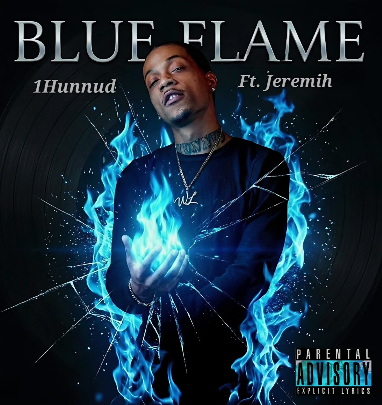 Cover art for "Blue Flame" by 1Hunnud featuring Jeremih